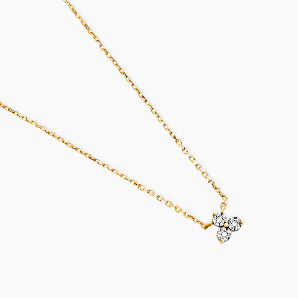 Collier Seonaid Or Jaune Diamant - Colliers avec pierres  | Marc Orian