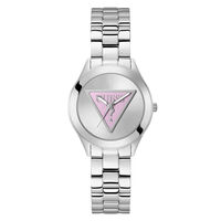 Montre Guess Tri Plaque Argenté