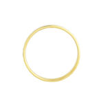 Alliance Faceteana Ruban Plat Or Bicolore - Alliances duo Unisex | Marc Orian