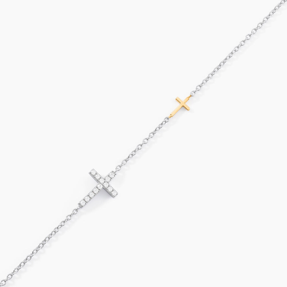 Bracelet Edline Or Jaune Oxyde De Zirconium -  Femme | Marc Orian