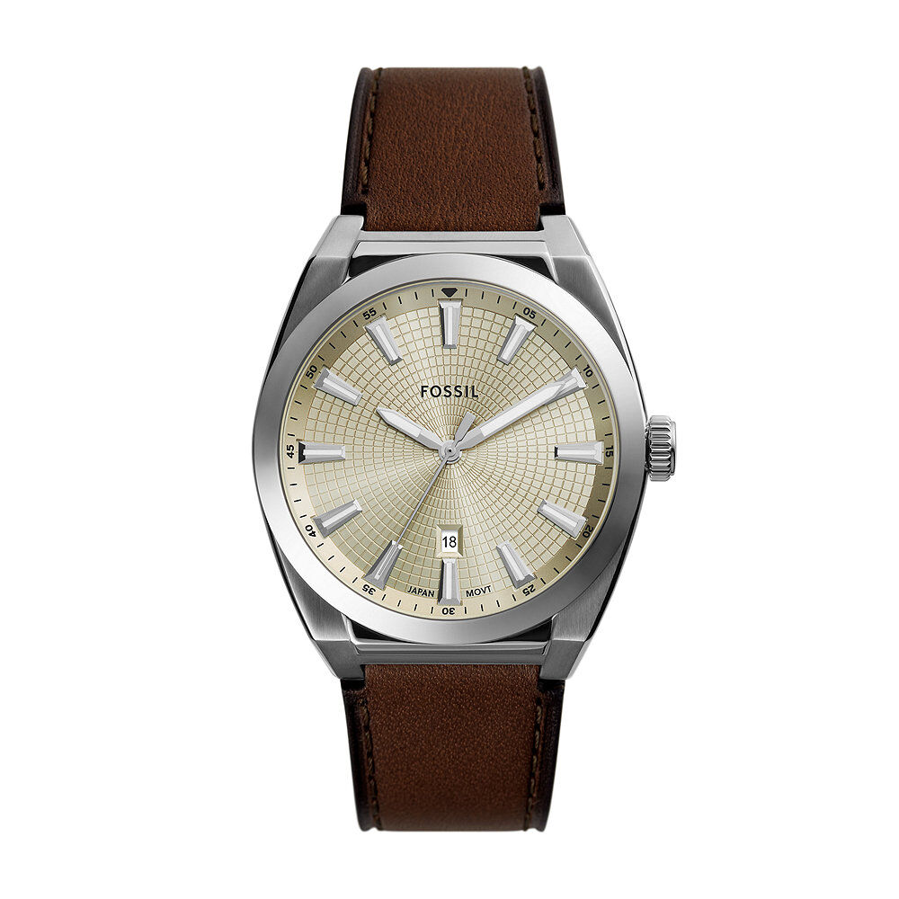 Montre Fossil Everett Cr&egrave;me - Montres &eacute;tanches Homme | Marc Orian