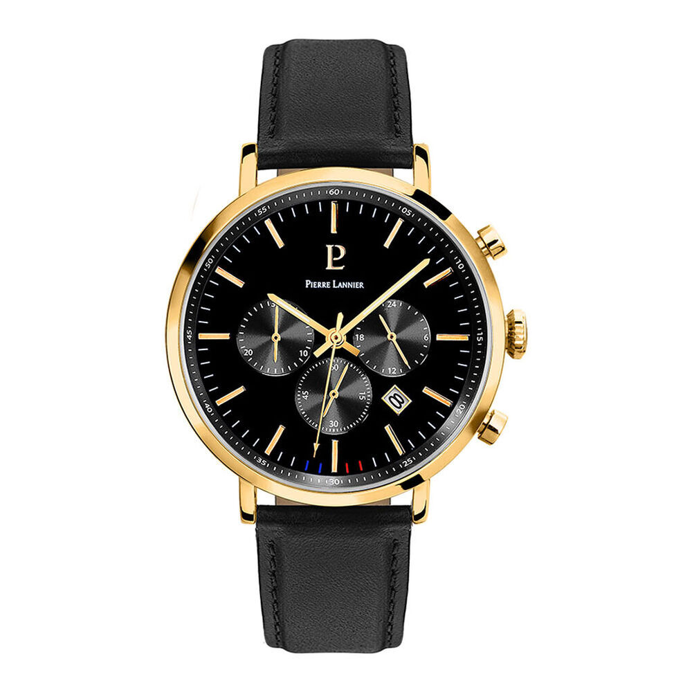 Montre Pierre Lannier Baron Noir - Montres &eacute;tanches Homme | Marc Orian
