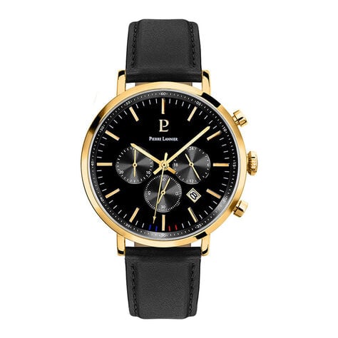Montre Pierre Lannier Baron Noir - Montres &eacute;tanches Homme | Marc Orian