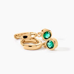 Cr&eacute;oles Plaqu&eacute; Or Leonie Pinelles - Boucles d'oreilles pampille Femme | Marc Orian