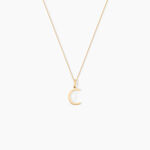 Pendentif Ionia Lettre Or Jaune - Pendentifs Famille | Marc Orian