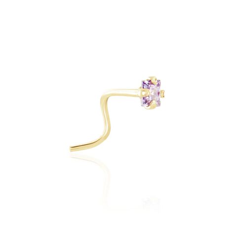 Piercing De Nez Or Jaune Oxyde De Zirconium - Piercing Nez Femme | Marc Orian
