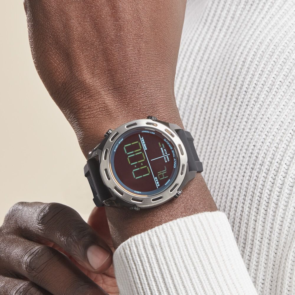Montre Diesel Nsbb Crusher H Noir - Montres étanches Homme | Marc Orian