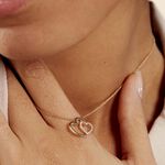 Collier Alexandra Plaqu&eacute; Or Jaune Oxyde De Zirconium - Colliers avec pierres Femme | Marc Orian