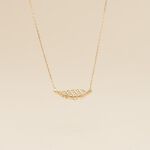 Collier Tourkia Or Jaune Oxyde De Zirconium - Colliers avec pierres Femme | Marc Orian