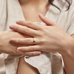 Bague Lily Or Jaune Quartz - Bagues avec pierre Femme | Marc Orian