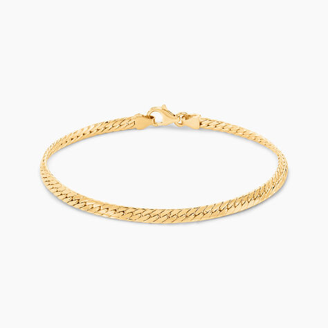Bracelet Izel Maille Anglaise Or Jaune - Bracelets mailles Femme | Marc Orian