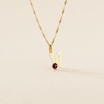 Pendentif Helidie Coccinelle Lettre Or Jaune - Pendentifs Enfant | Marc Orian