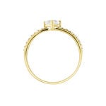Bague Monelle Or Jaune Oxyde De Zirconium - Solitaires Femme | Marc Orian