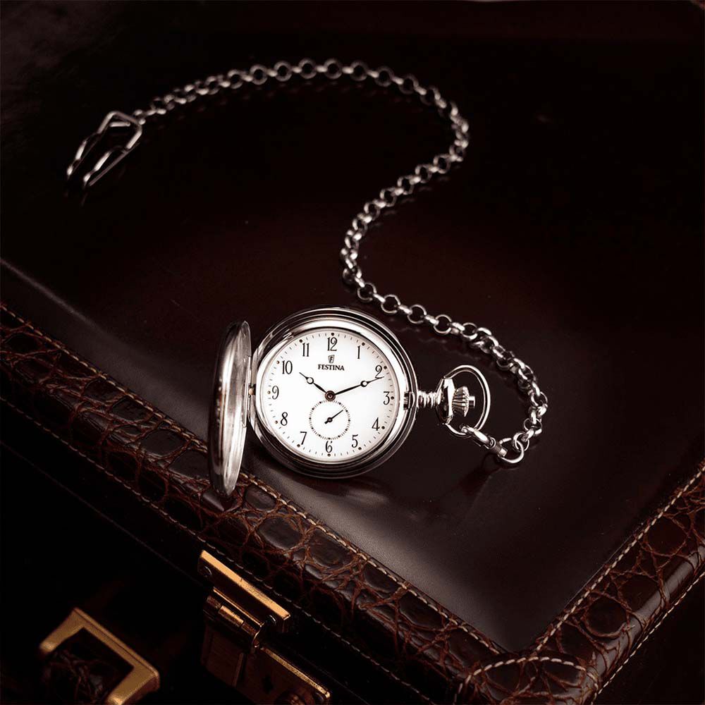 Montre Festina Gousset Blanc - Montres classiques Famille | Marc Orian