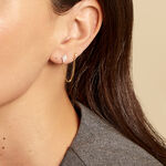 Bijou D'oreille Unitaire Pallas Or Jaune Oxyde De Zirconium - Piercings d'oreilles Femme | Marc Orian