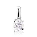 Pendentif Or Blanc Victoria Diamant - Pendentifs Femme | Marc Orian