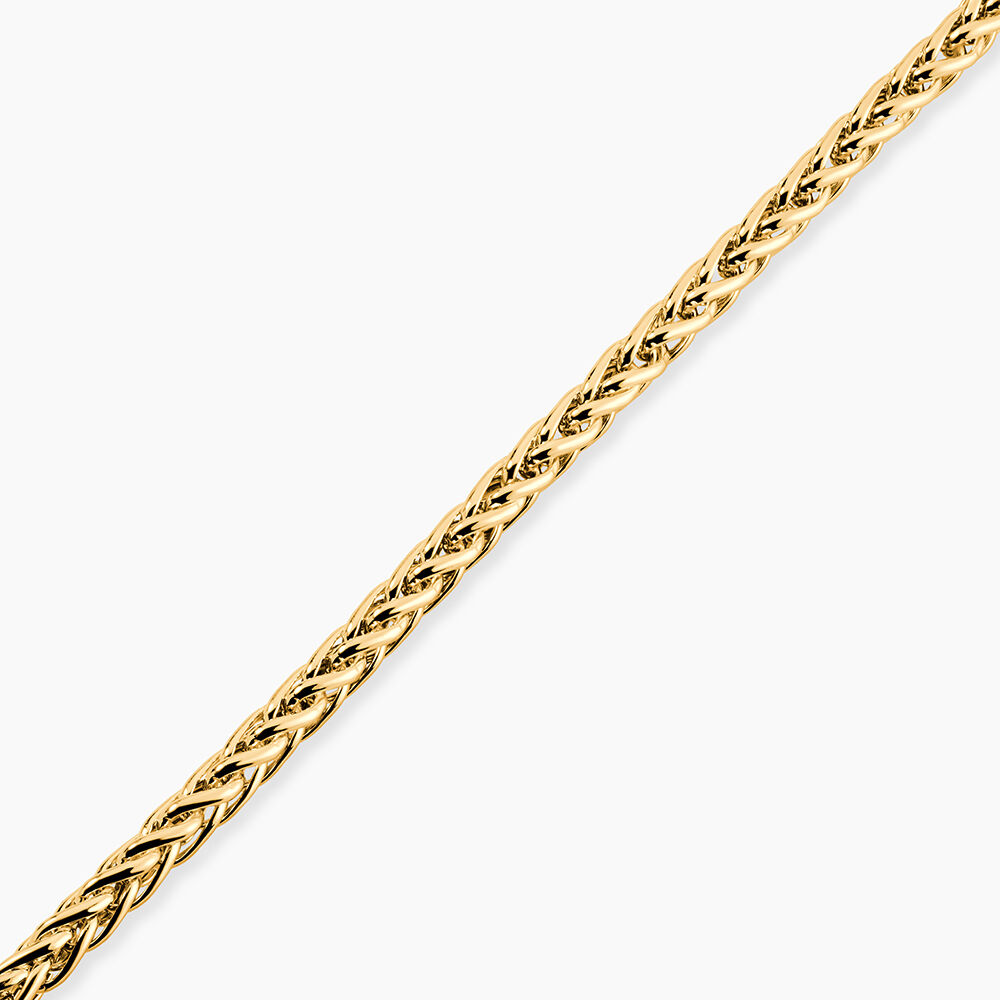 Bracelet Jany Maille Palmier Or Jaune - Bracelets mailles Femme | Marc Orian