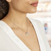 Collier Argent Blanc Jim - Colliers ete Femme | Marc Orian