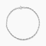 Bracelet Jerry Or Blanc - Bracelets mailles Femme | Marc Orian