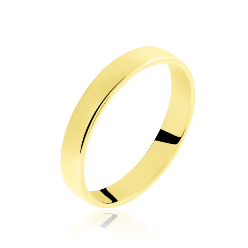 Alliance Isodoro Ruban Bombe Or Jaune - Alliances personnalis&eacute;es Famille | Marc Orian