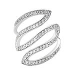 Bague Orsina Argent Argent&eacute; Oxyde De Zirconium - Bijoux fantaisie Femme | Marc Orian