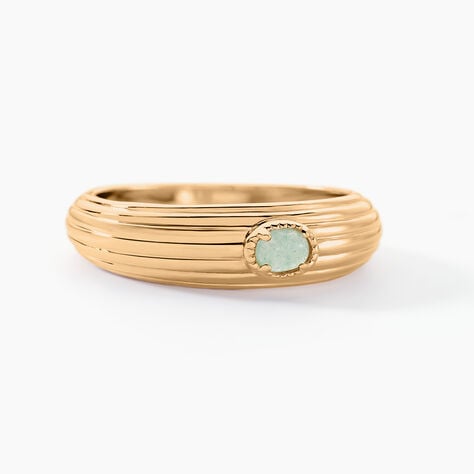 Bague Acapulco Plaqué Or Jaune Aventurine - Bagues avec pierre Femme | Marc Orian