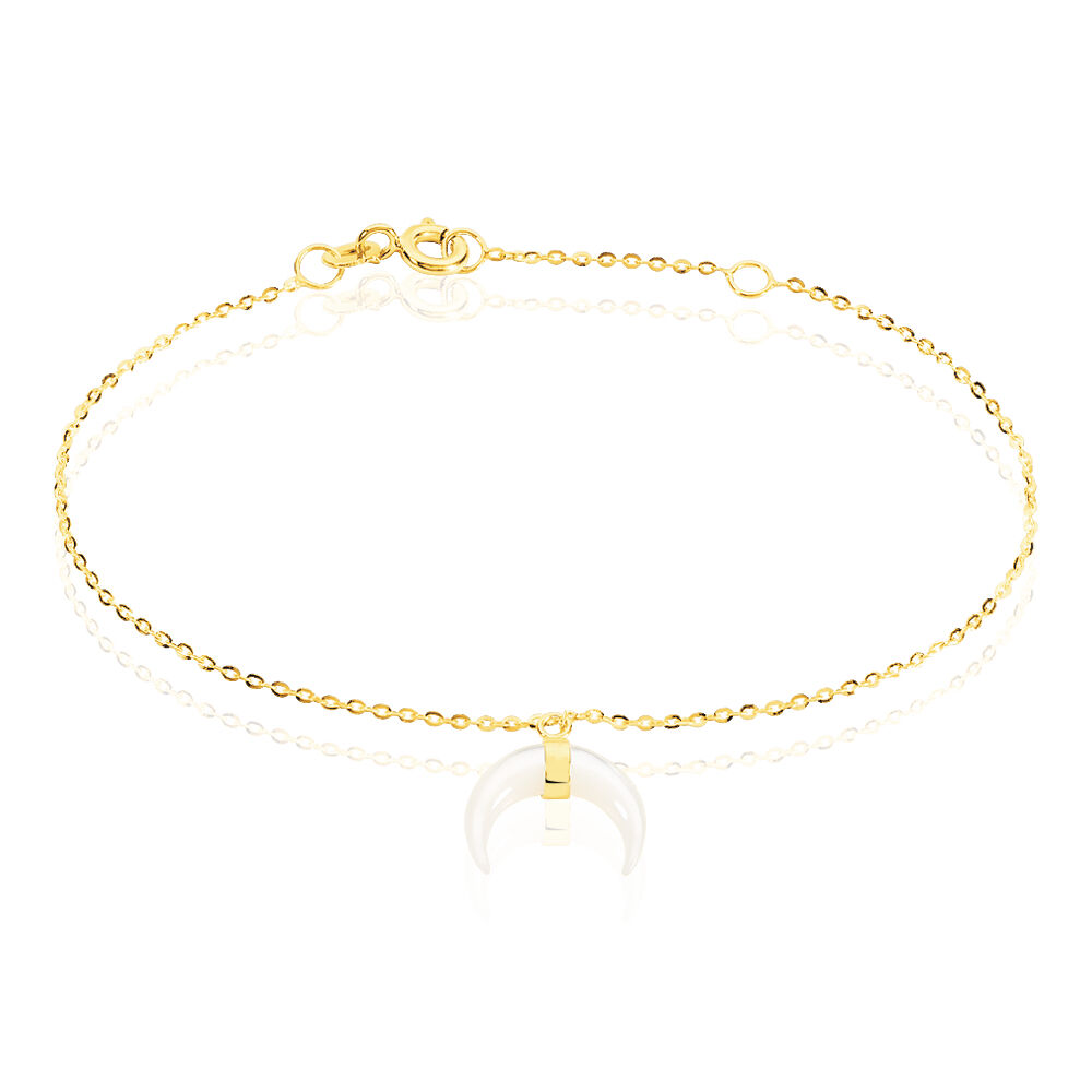 Bracelet Solange Or Jaune Nacre - Bracelets chaînes Femme | Marc Orian