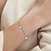 Bracelet Shyama Argent Blanc - Bracelets chaînes Femme | Marc Orian