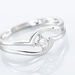 Bague Onenn Or Blanc Diamant - Solitaires Femme | Marc Orian