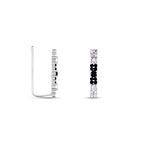 Boucles D'oreilles Grimpantes Bunny Argent Oxyde De Zirconium - Piercings d'oreilles Femme | Marc Orian