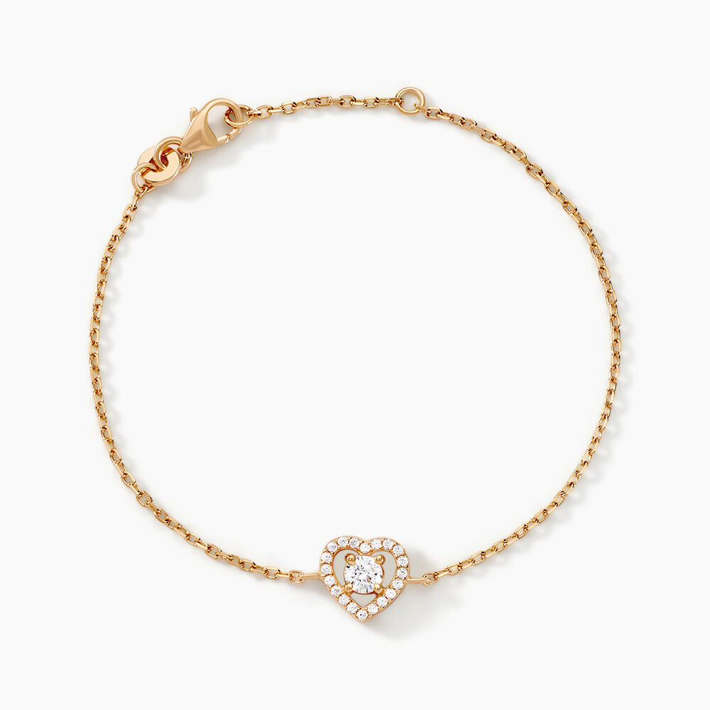 Bracelet Alais Plaqué Or Oxyde De Zirconium - Bracelets chaînes Femme | Marc Orian