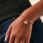 Bracelet Milina Acier Jaune Cristal - Bracelets Medailles Femme | Marc Orian
