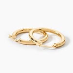 Cr&eacute;oles Ajania Or Jaune - Cr&eacute;oles Femme | Marc Orian