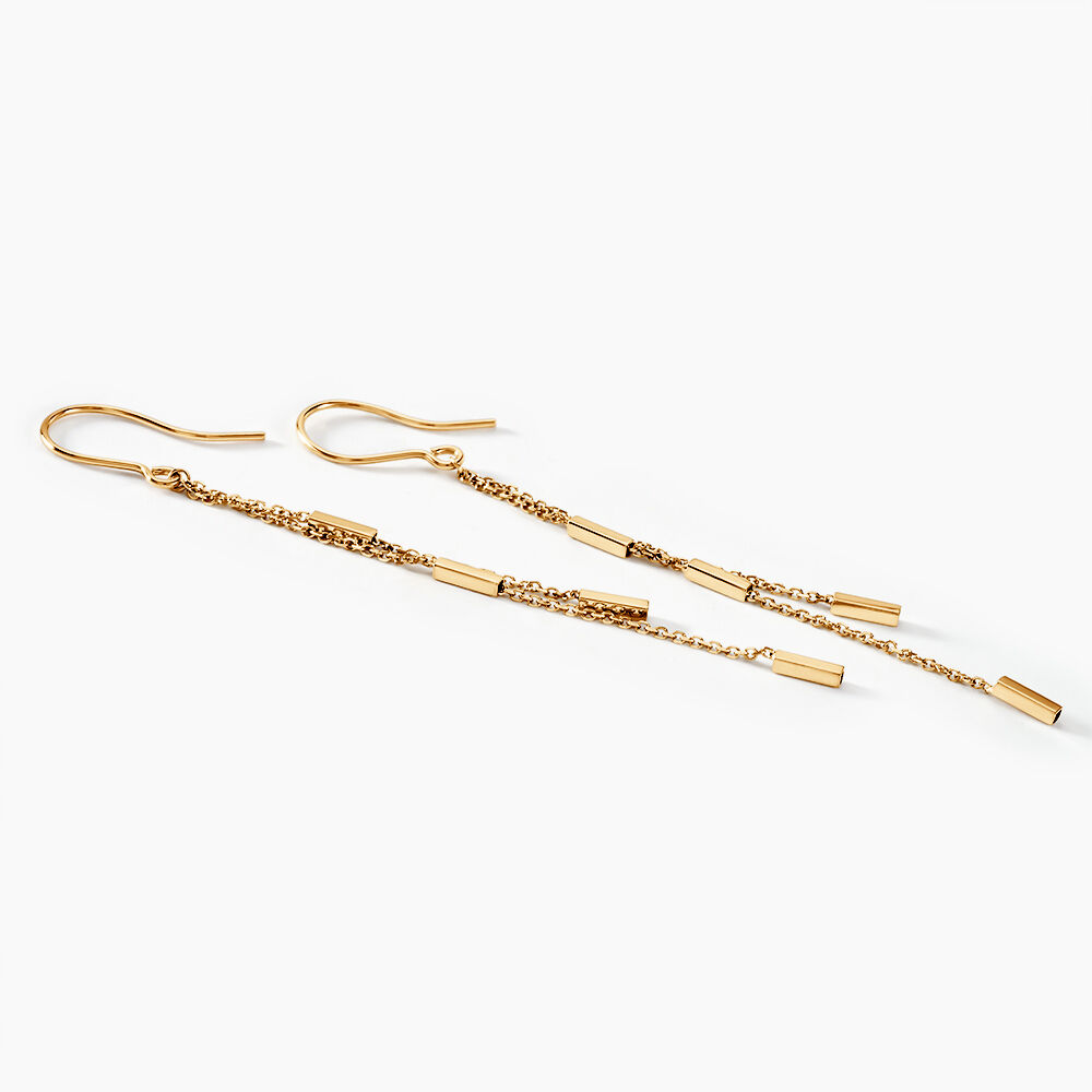 Boucles D'oreilles Pendantes Neos Or Jaune - Pendantes Femme | Marc Orian