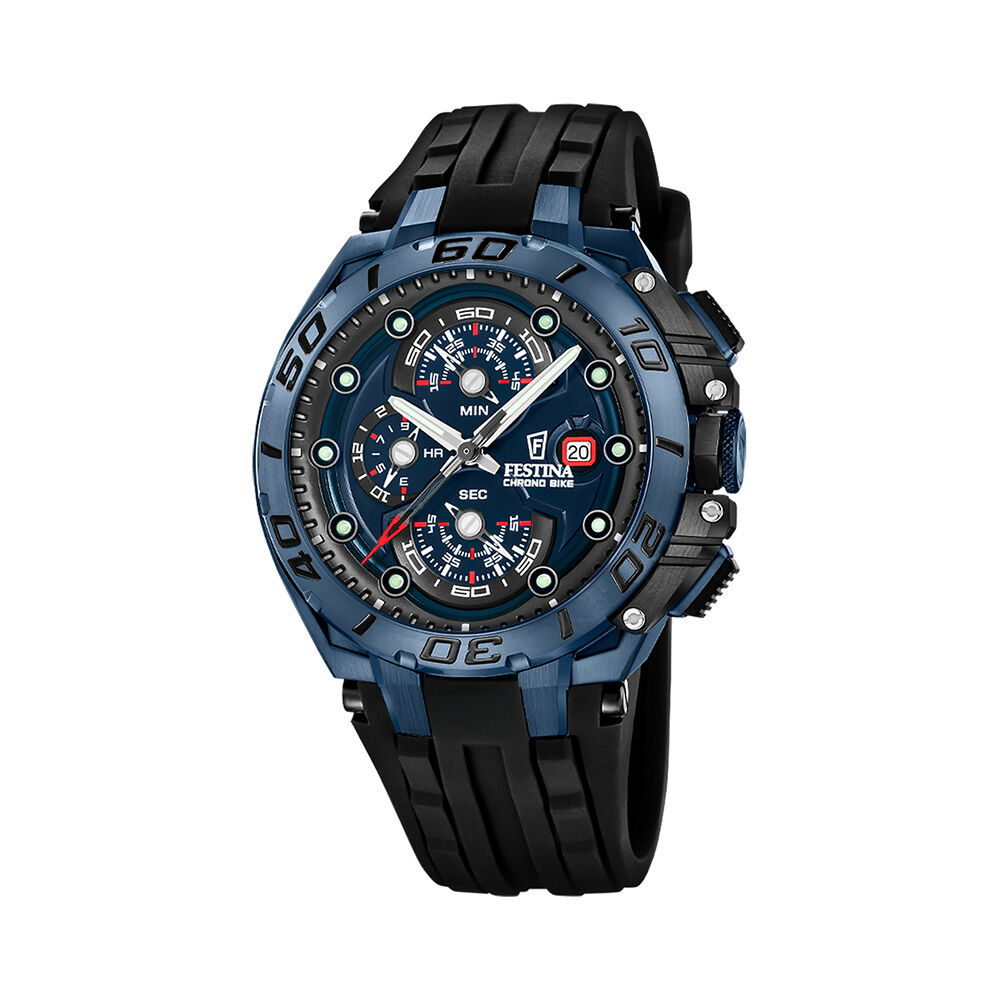 Coffret De Montre Festina Chrono Bike Edition Speciale Bleu - Montres &eacute;tanches Homme | Marc Orian