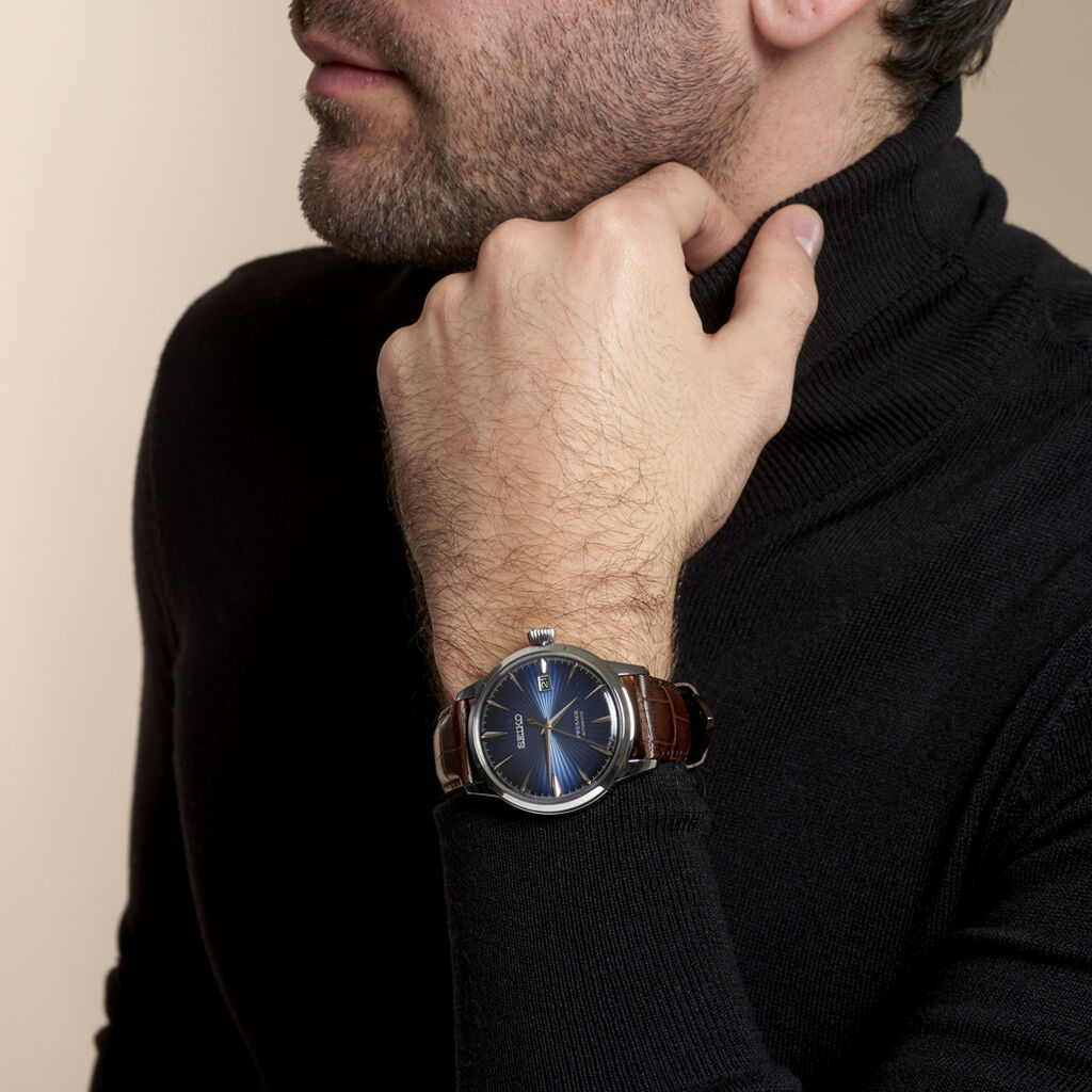 Montre Seiko Presage Bleu - Montres automatique Homme | Marc Orian