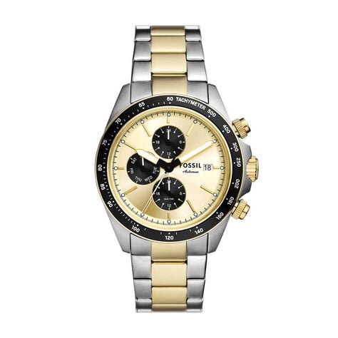 Montre Fossil Autocross Dor&eacute; - Montres &eacute;tanches Homme | Marc Orian