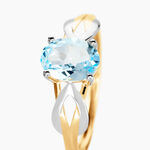 Bague Bonnie Or Bicolore Topaze - Bagues pierres fines Femme | Marc Orian