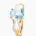 Bague Bonnie Or Bicolore Topaze - Bagues pierres fines Femme | Marc Orian