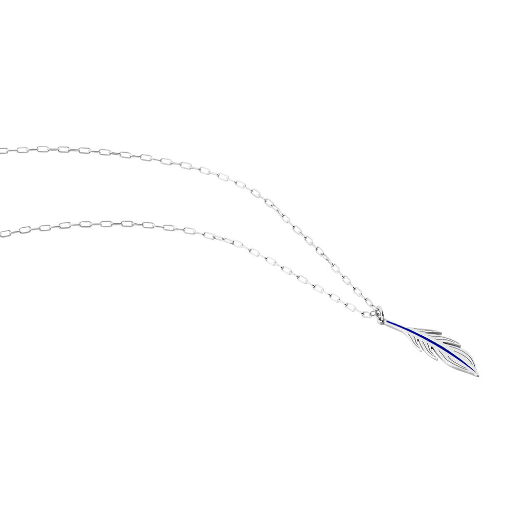 Collier Argent Blanc Stieg - Colliers fantaisie Femme | Marc Orian