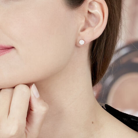 Boucles D'oreilles Puces Kate Or Jaune Diamant - Clous d'oreilles Femme | Marc Orian