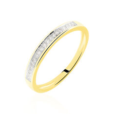 Alliance Aileen Or Jaune Diamant - Alliances Femme | Marc Orian