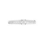 Bague Solitaire Aramis Or Blanc Diamant - Solitaires Femme | Marc Orian
