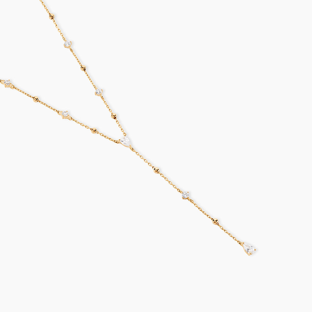 Collier Sya Plaqué Or Jaune Oxyde De Zirconium - Colliers avec pierres Femme | Marc Orian