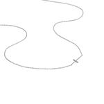 Collier Rayan Argent Blanc Oxyde De Zirconium - Colliers avec pierres Femme | Marc Orian