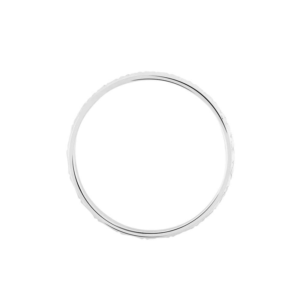 Alliance Nanon Or Blanc - Alliances personnalis&eacute;es Famille | Marc Orian