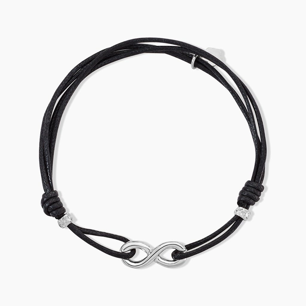 Bracelet Flavia Argent Blanc - Bracelets cordons Femme | Marc Orian