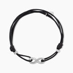 Bracelet Flavia Argent Blanc - Bracelets cordons Femme | Marc Orian