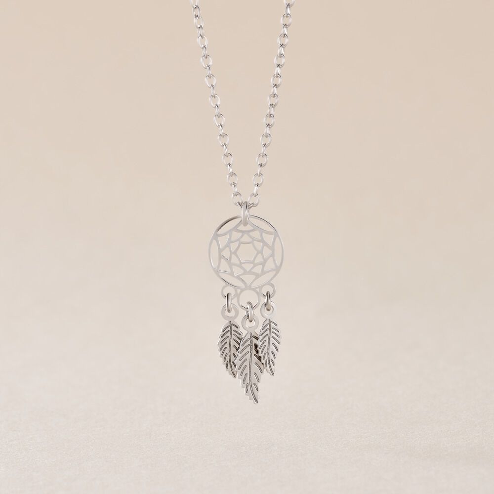 Collier Catchy Argent Blanc - Colliers fantaisie Femme | Marc Orian