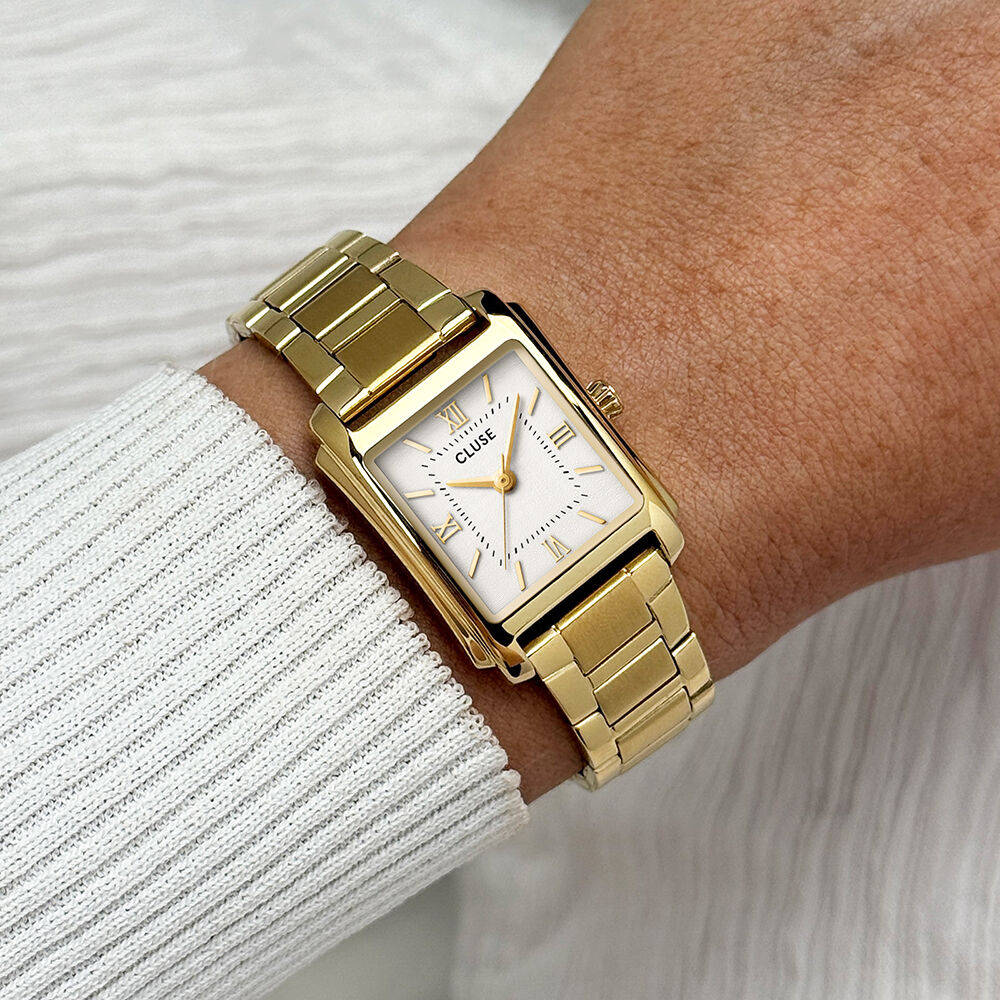 Montre Cluse Angl&eacute;e Blanc - Montres &eacute;tanches Femme | Marc Orian